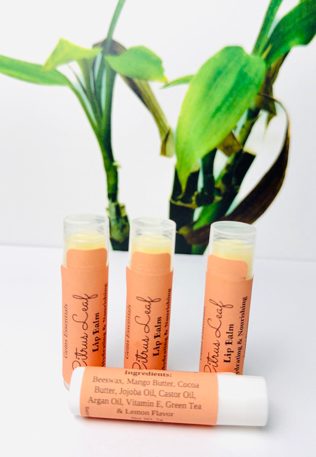 Citrus Leaf Lip Balm