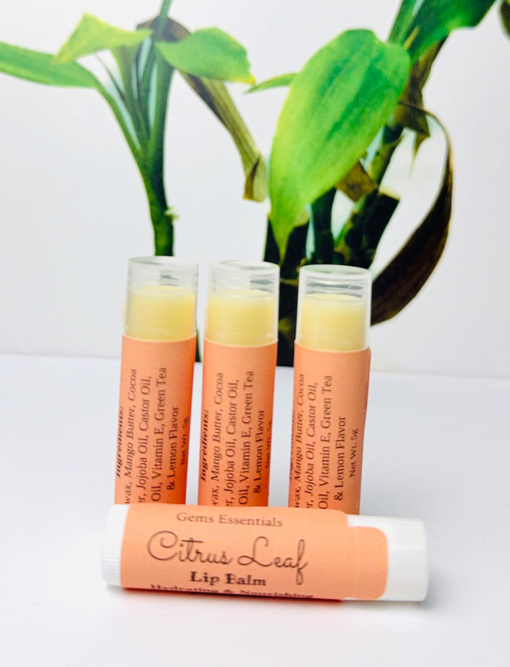 Citrus Leaf Lip Balm