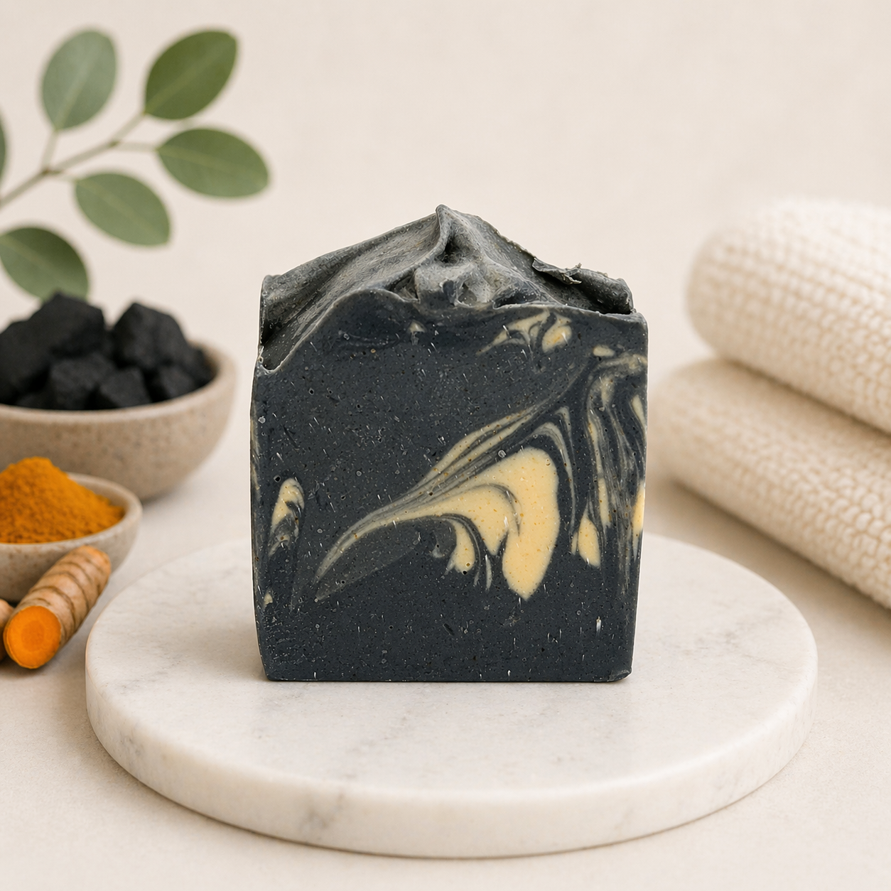 Turmeric Charcoal Soap