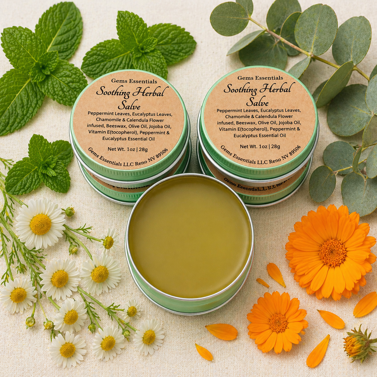 Soothing Herbal Salve ( 1oz )