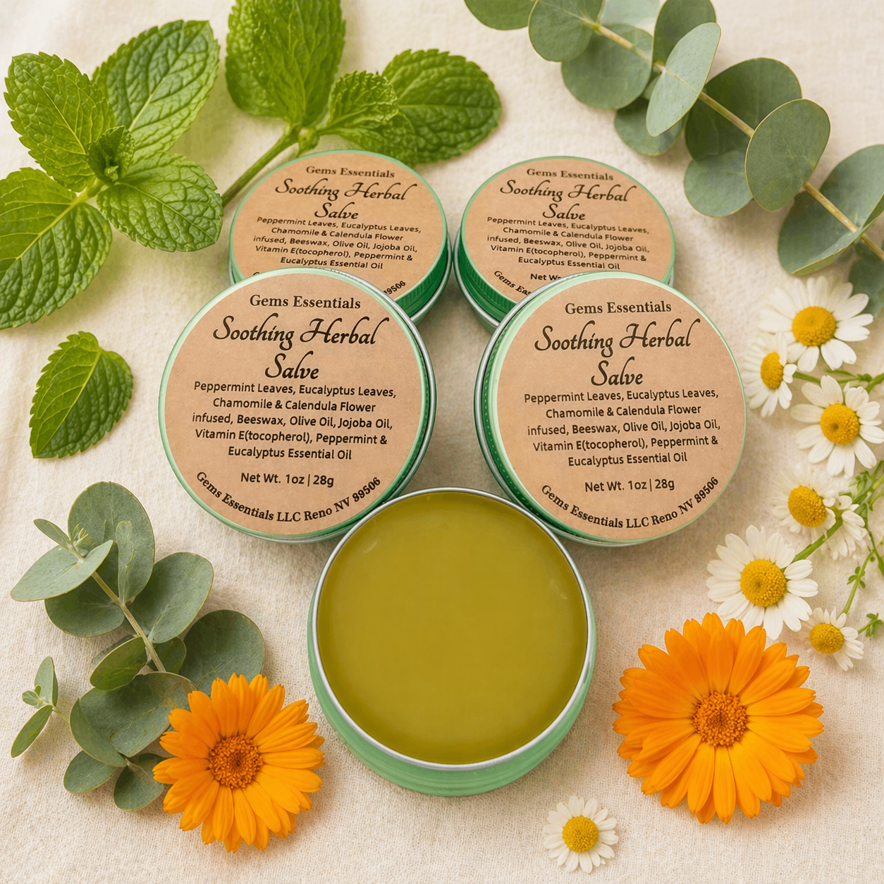 Soothing Herbal Salve ( 1oz )