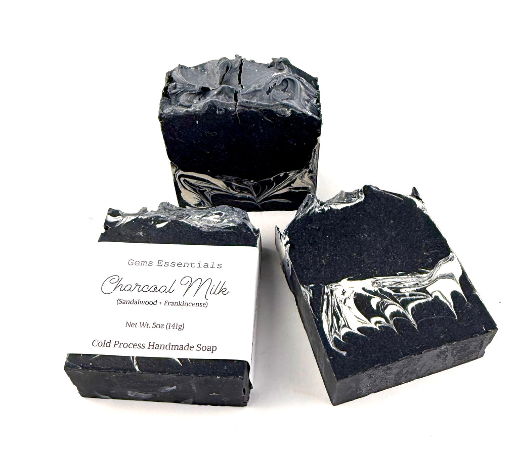Charcoal Milk Soap